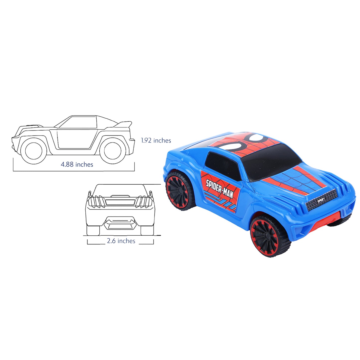 Mondo Marvel Mm Suv Spiderman - Marah Kids
