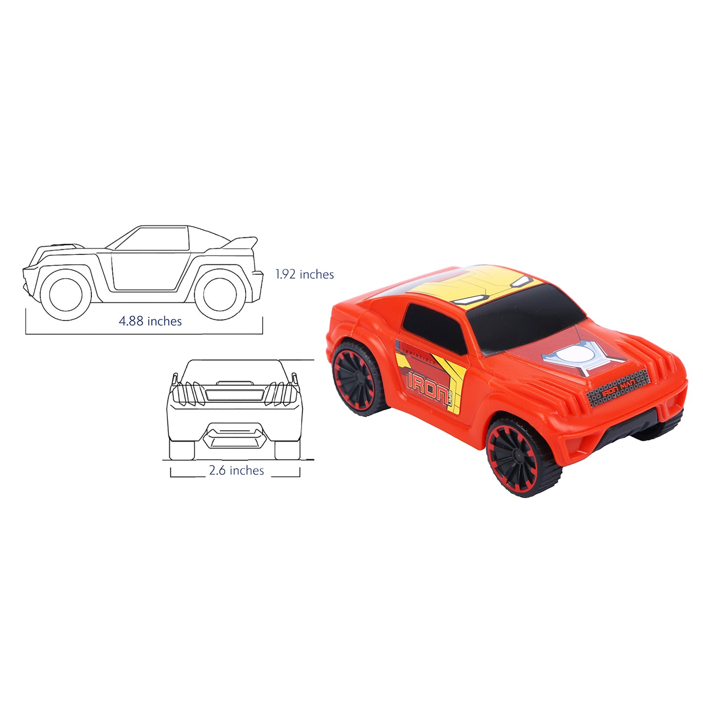 Mondo Marvel Mm Suv Ironman - Marah Kids