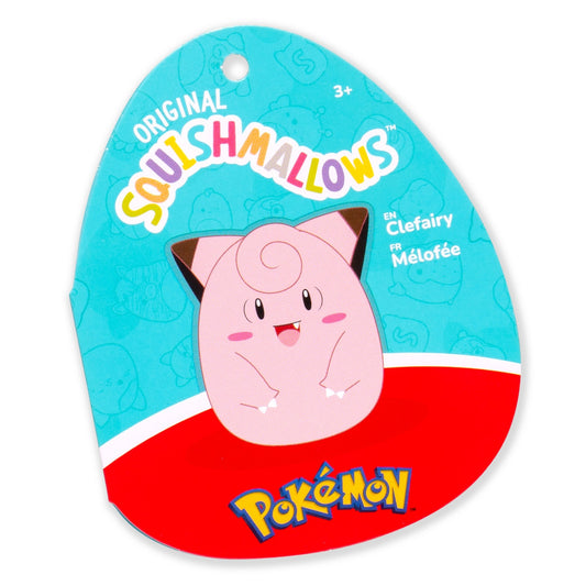 Jaswar - Pokemon Squishmallow Clefairy 14In - Marah Kids