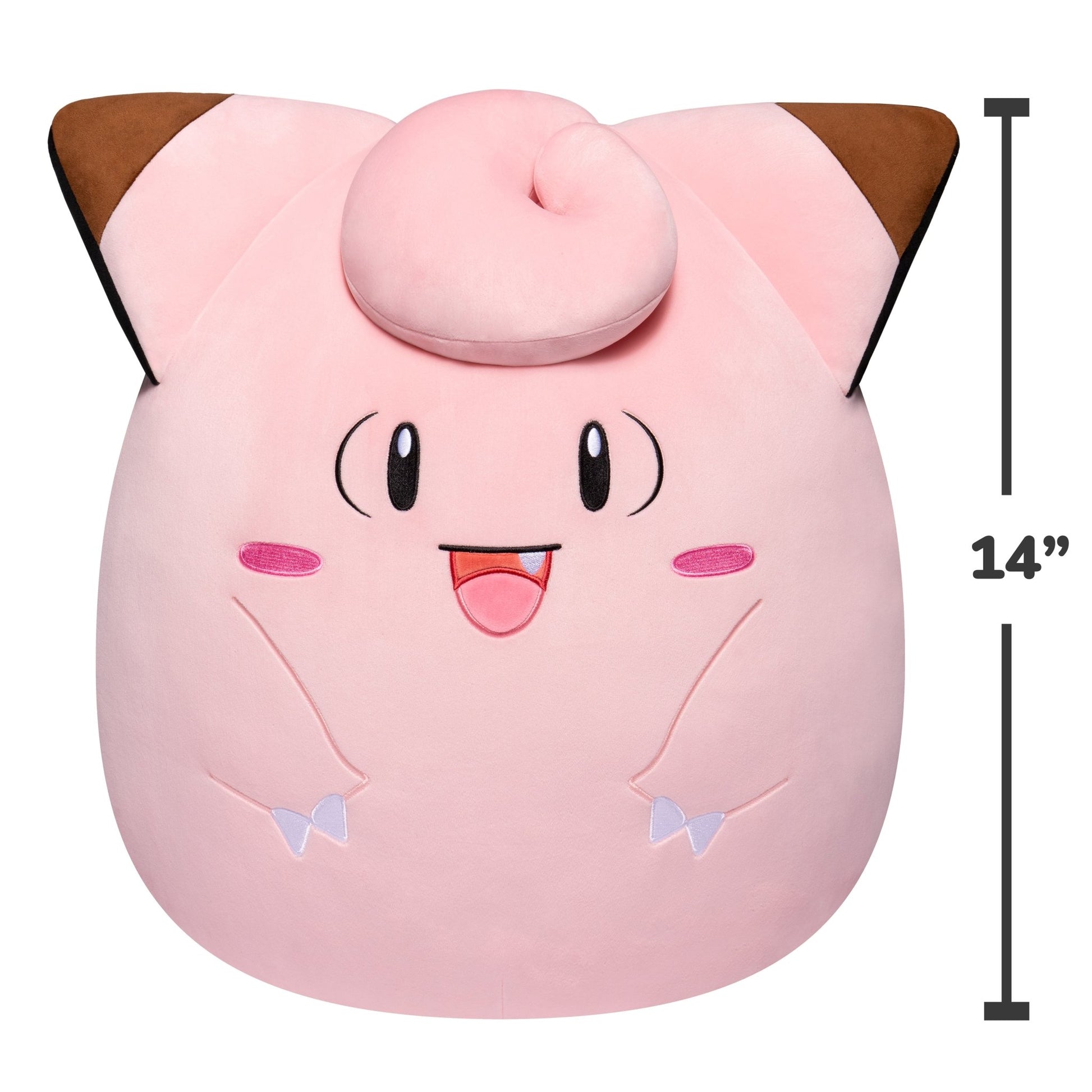 Jaswar - Pokemon Squishmallow Clefairy 14In - Marah Kids
