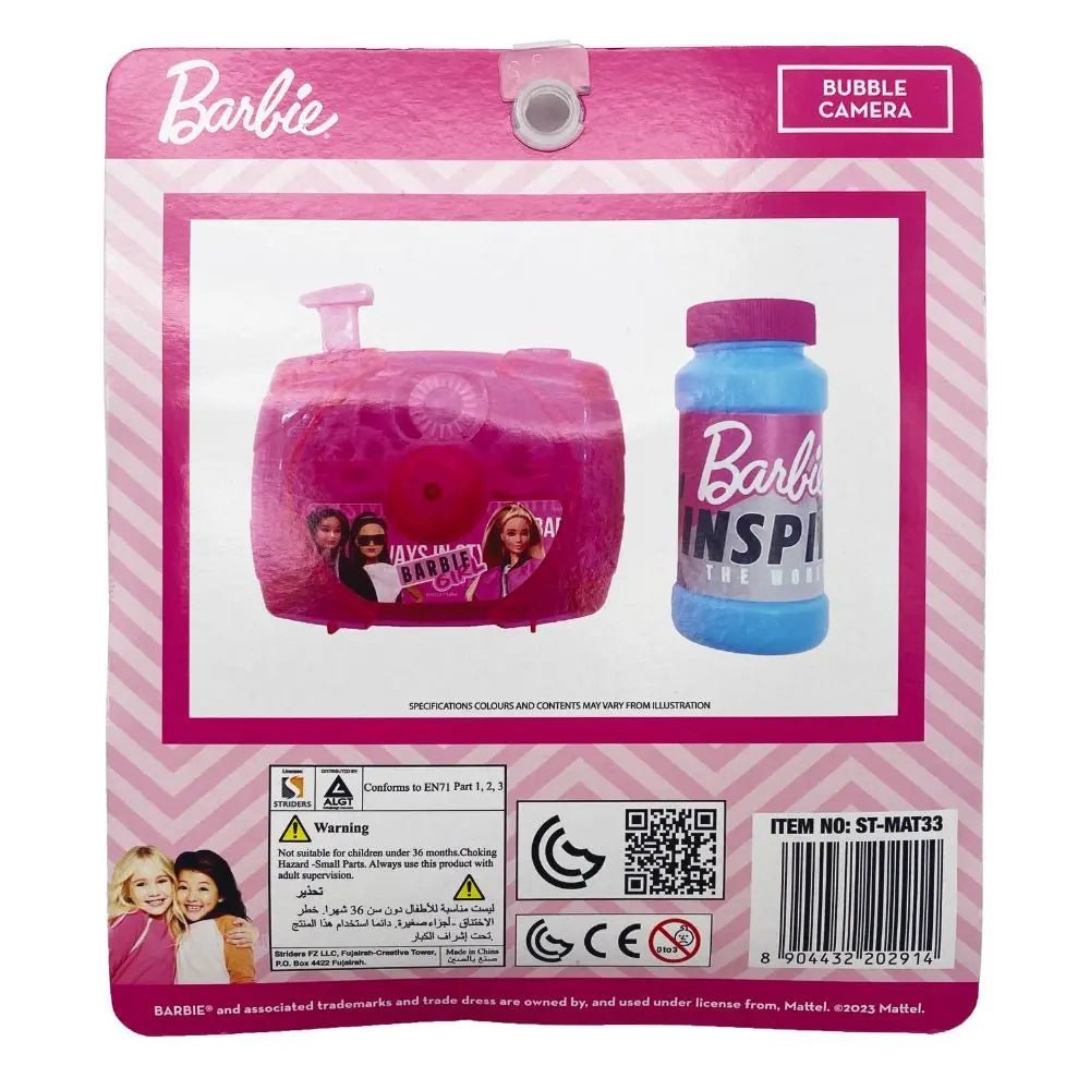 Stride - Barbie Bubble Camera - Marah Kids