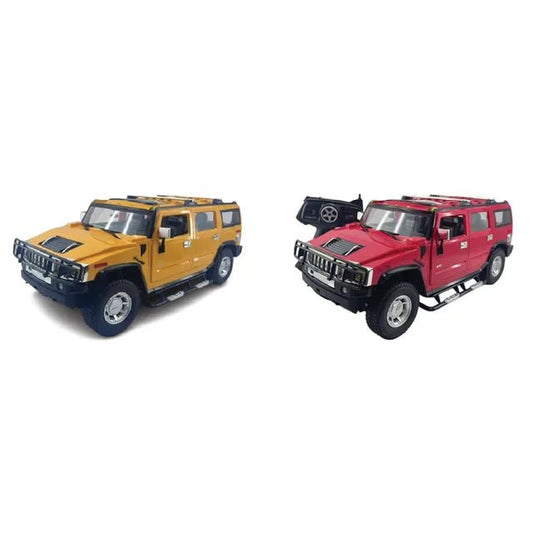 Sam Toys - 1:10 Hummer - Yellow & Red - Marah Kids