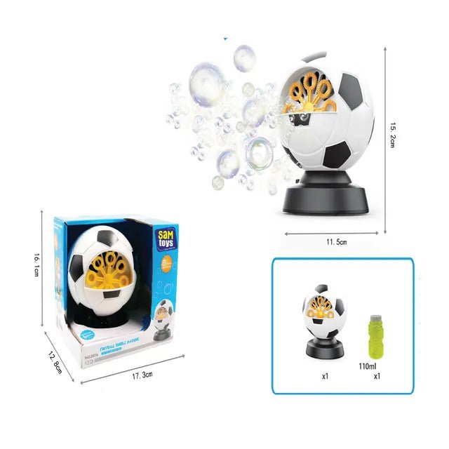 Sam Toys - Football Bubble Machine with Lights & Music - Marah Kids
