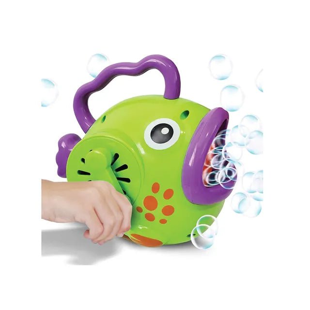 Sam Toys - Manual Fun Fish Bubble Machine - Marah Kids