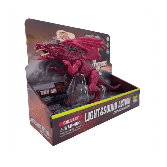 Sam Toys Press&Play Simulation Red Dragon - Marah Kids