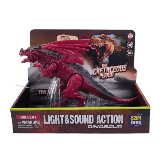 Sam Toys Press&Play Simulation Red Dragon - Marah Kids