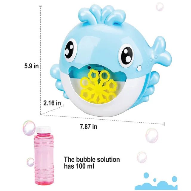 Sam Toys - B /O Whale Bubble Machine With Light & Sounds - Marah Kids