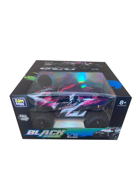 Sam Toys - Black Hole High Speed R/C Car (Purple) - Marah Kids