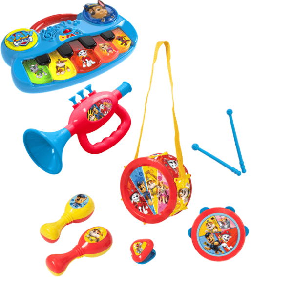 Nickelodeon - Paw Patrol Electronic Band Set 6 pieces | musical instruments for endless fun and learning | Suitable for 3 years & above - Marah Kids