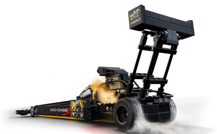 Lego Mopar Dodge//SRT Top Fuel Dragster and 1970 Dodge Challenger T/A
