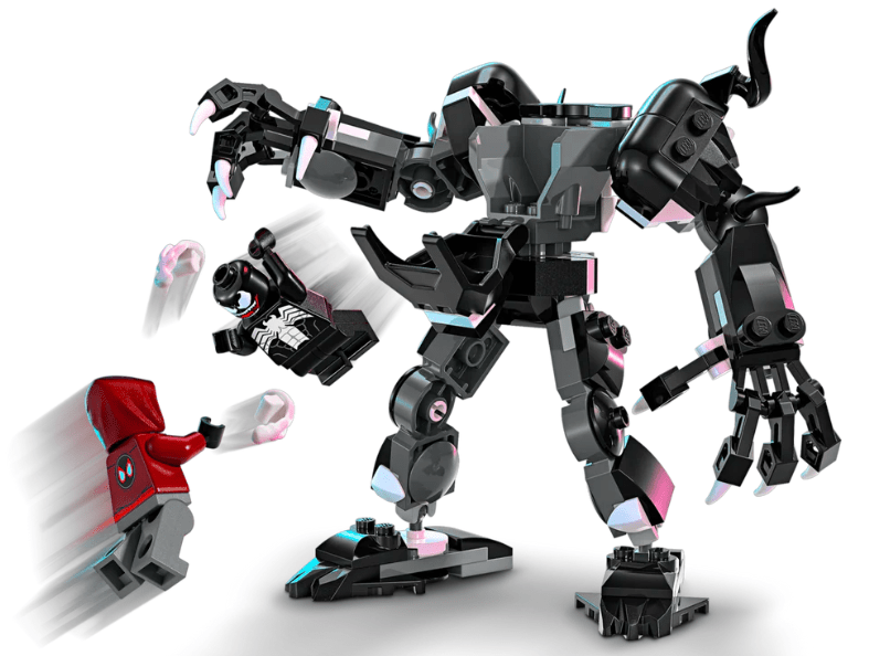 Lego Venom Mech Armor vs. Miles Morales - Marah Kids