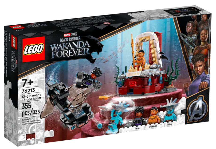 Lego King Namor's Throne Room - Marah Kids