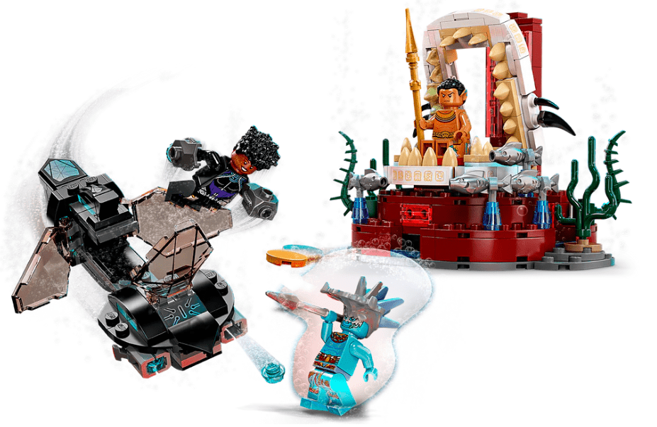 Lego King Namor's Throne Room - Marah Kids