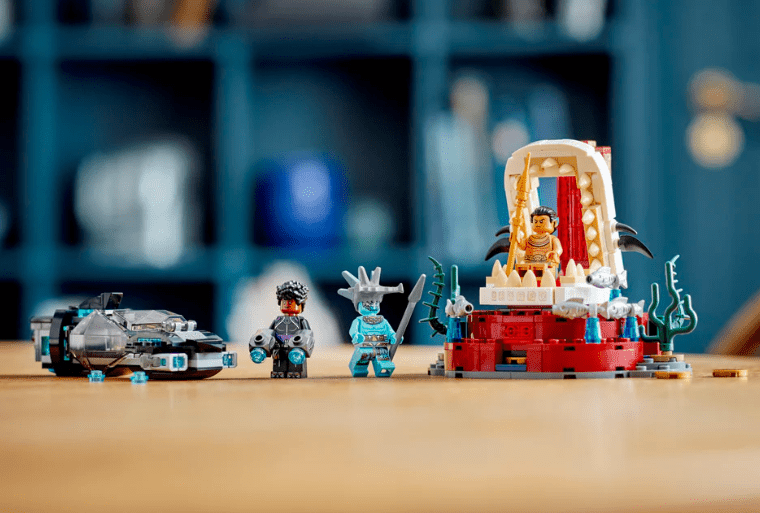 Lego King Namor's Throne Room - Marah Kids