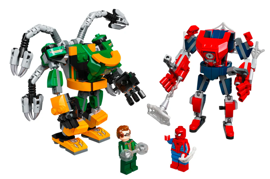 Lego Spider-Man & Doctor Octopus Mech Battle