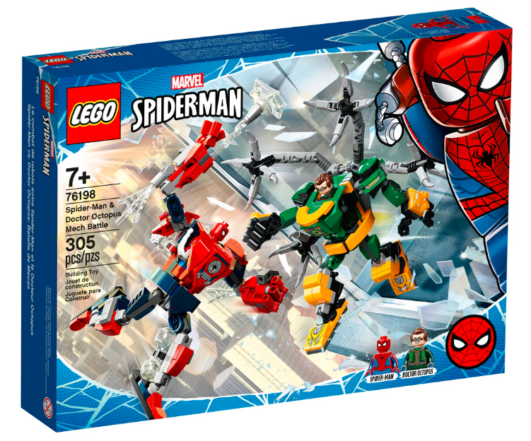 Lego Spider-Man & Doctor Octopus Mech Battle