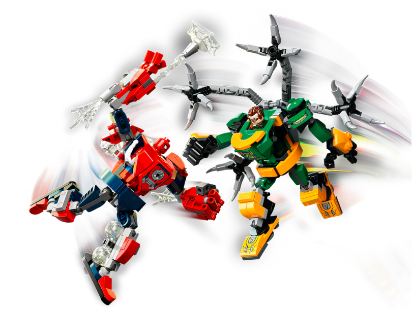 Lego Spider-Man & Doctor Octopus Mech Battle