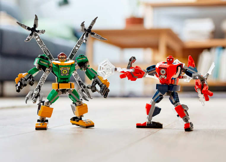 Lego Spider-Man & Doctor Octopus Mech Battle
