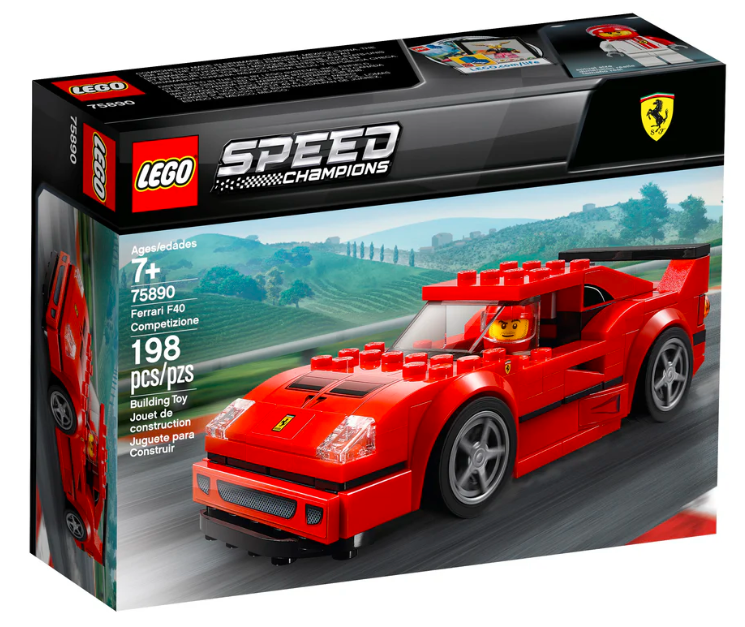 Lego Ferrari F40 Competizione
