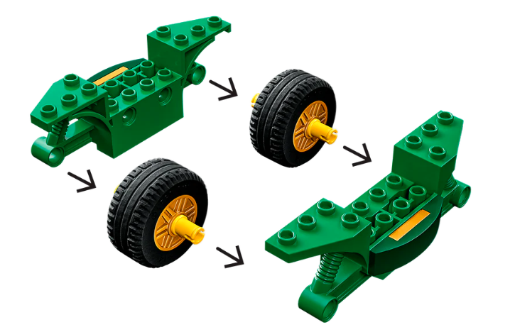 Lego Lloyd's Ninja Street Bike