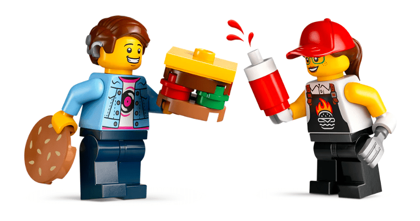 Lego Burger Truck - Marah Kids