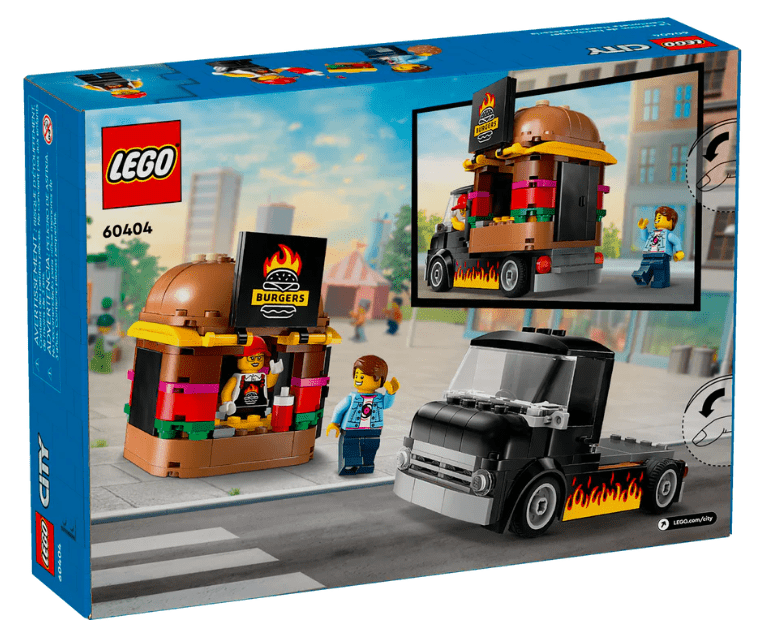 Lego Burger Truck - Marah Kids