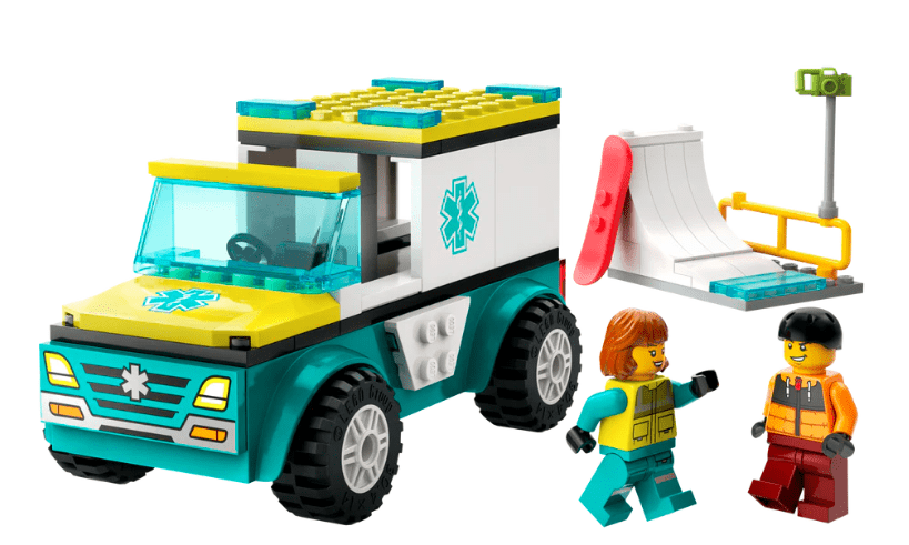 Lego Emergency Ambulance - Marah Kids