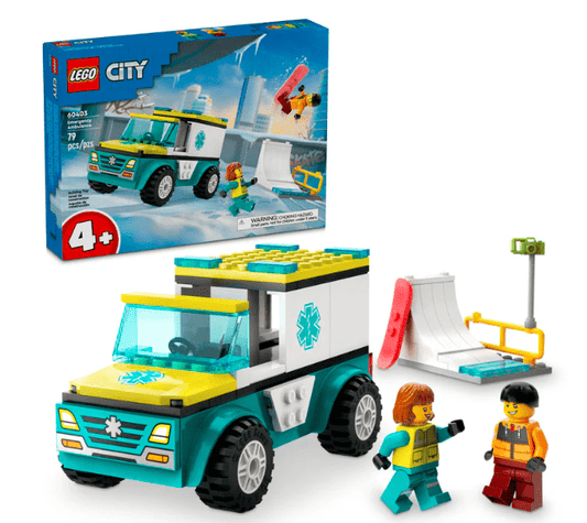 Lego Emergency Ambulance - Marah Kids