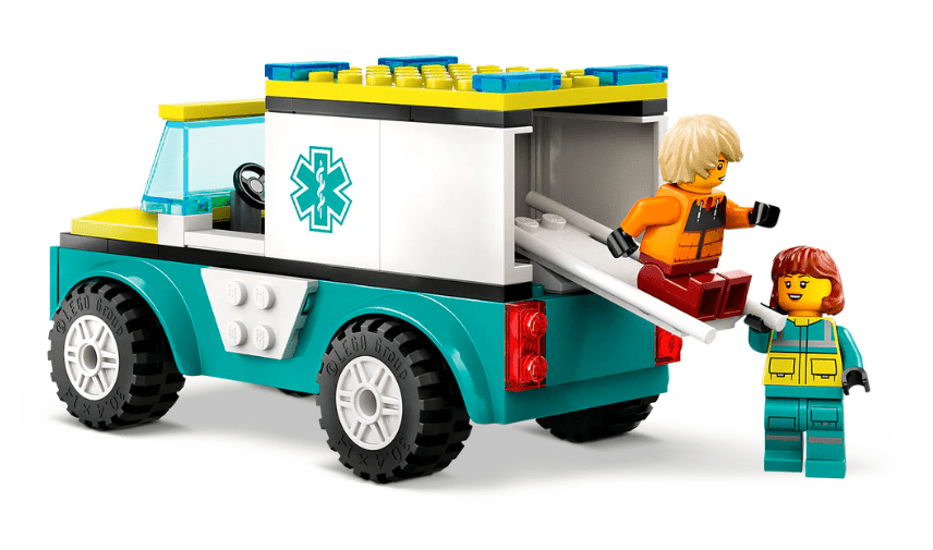 Lego Emergency Ambulance - Marah Kids