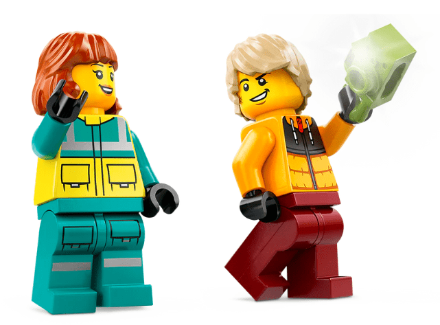 Lego Emergency Ambulance - Marah Kids