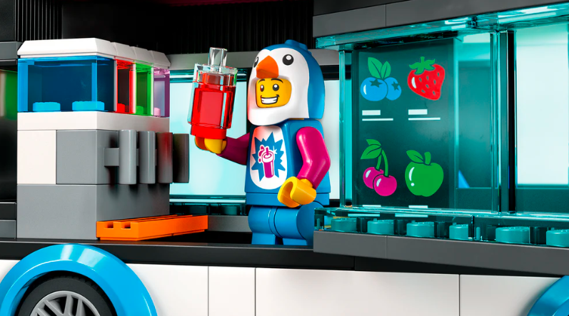 Lego Penguin Slushy Van