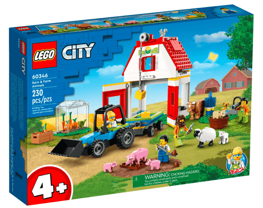 Lego Barn & Farm Animals - Marah Kids