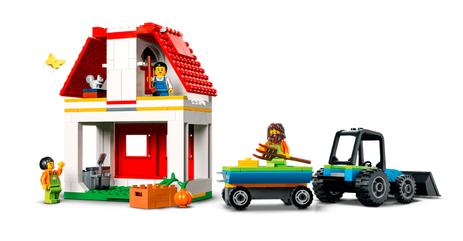 Lego Barn & Farm Animals - Marah Kids