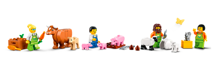 Lego Barn & Farm Animals