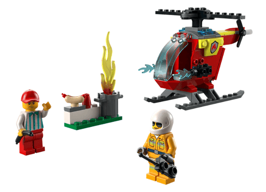 Lego Fire Helicopter - Marah Kids
