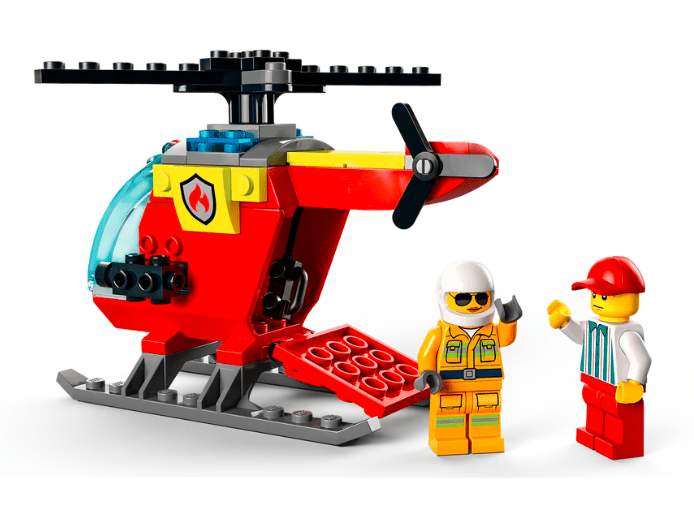 Lego Fire Helicopter - Marah Kids