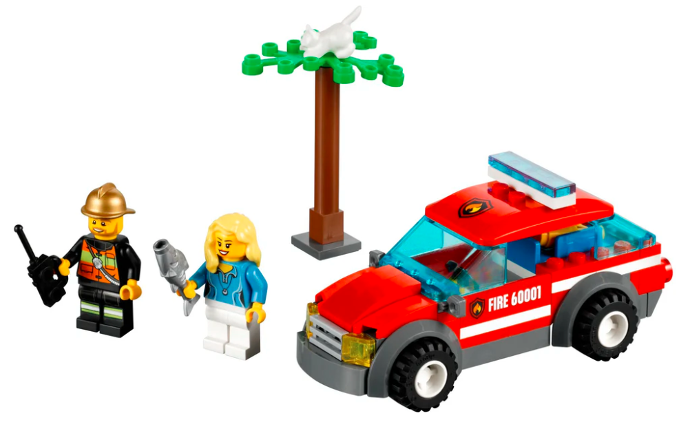 Lego Fire Chief Car