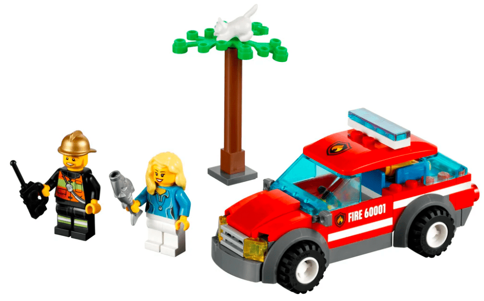 Lego Fire Chief Car - Marah Kids