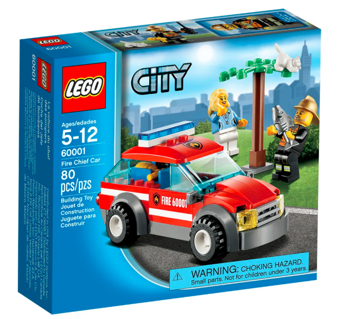 Lego Fire Chief Car
