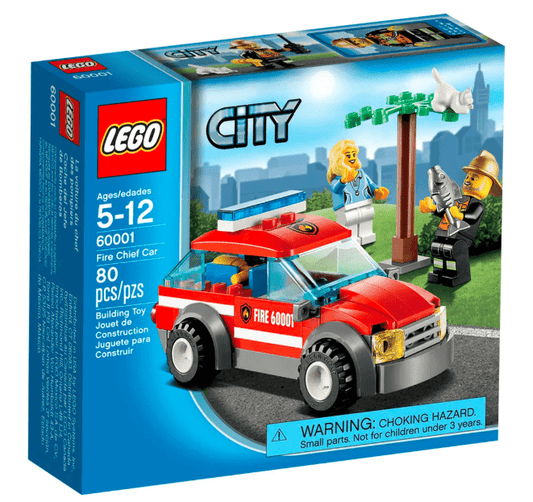 Lego Fire Chief Car - Marah Kids