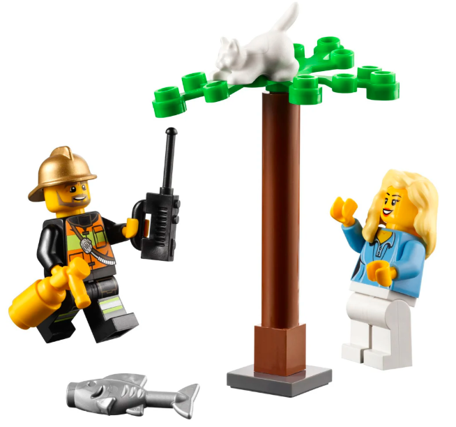 Lego Fire Chief Car
