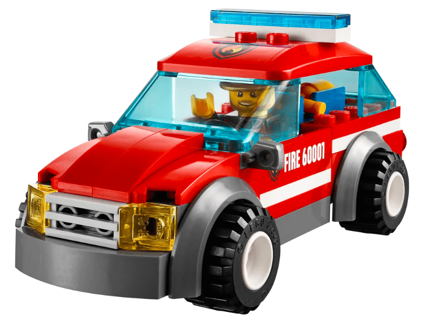 Lego Fire Chief Car - Marah Kids