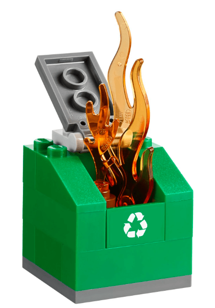 Lego Fire Motorcycle - Marah Kids