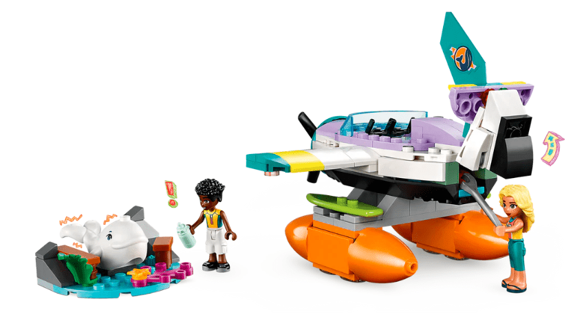 Lego Sea Rescue Plane - Marah Kids