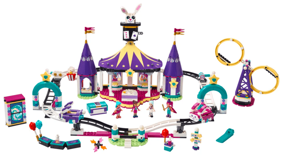 Lego Magical Funfair Roller Coaster - Marah Kids