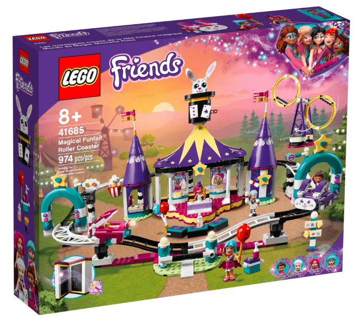 Lego Magical Funfair Roller Coaster - Marah Kids