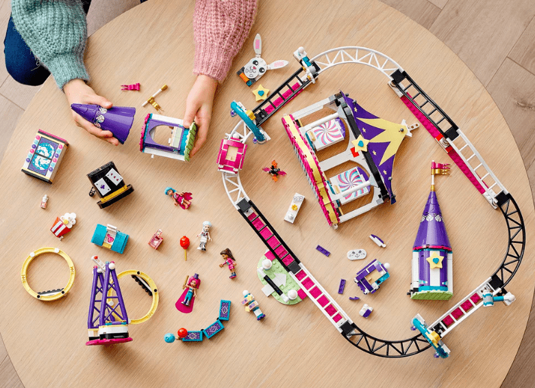 Lego Magical Funfair Roller Coaster - Marah Kids