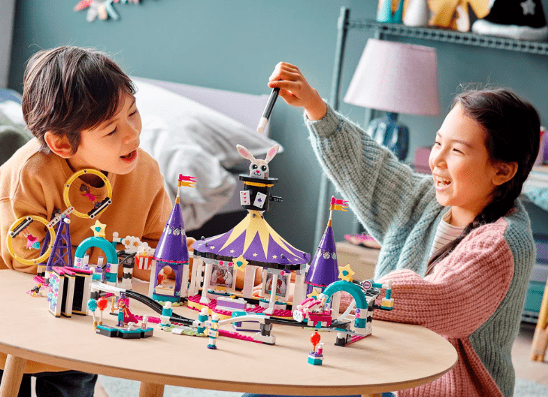 Lego Magical Funfair Roller Coaster - Marah Kids