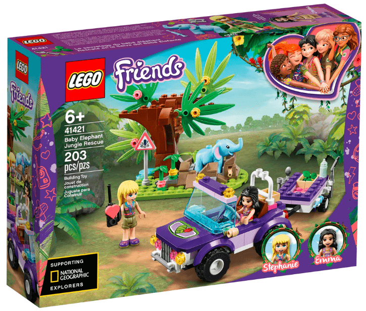 Lego Baby Elephant Jungle Rescue - Marah Kids