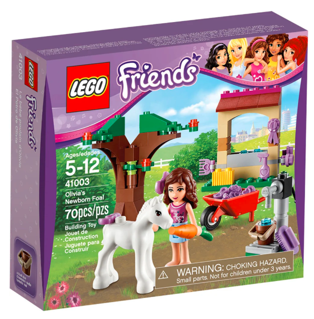 Lego Olivia's Newborn Foal